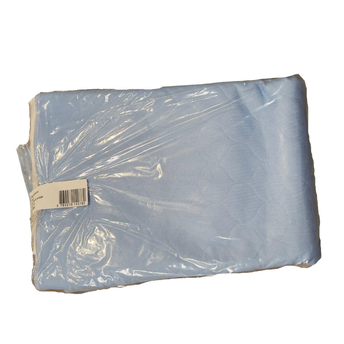 Présentation du produit Alèse Lavable Clinidry Bordable pour lit double avec le packaging