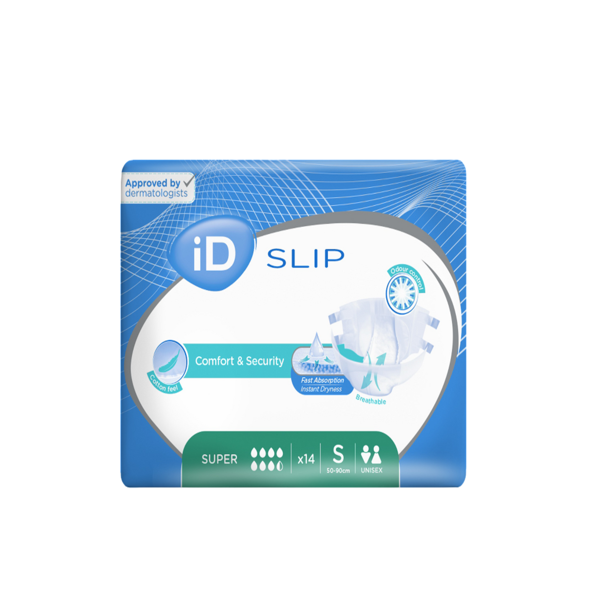Présentation du produit ID Slip Super S avec le packaging