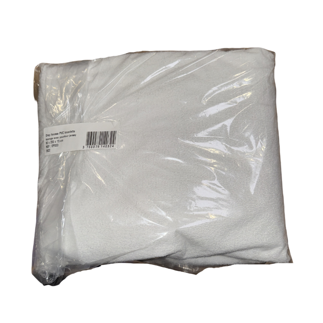 Présentation du produit Protège-Matelas Clinibed pour lit simple avec le packaging