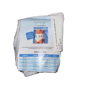 Présentation du produit Slip Culotte Imperméable PVC ouvrant(e) Doux Baby (5XL) avec le packaging