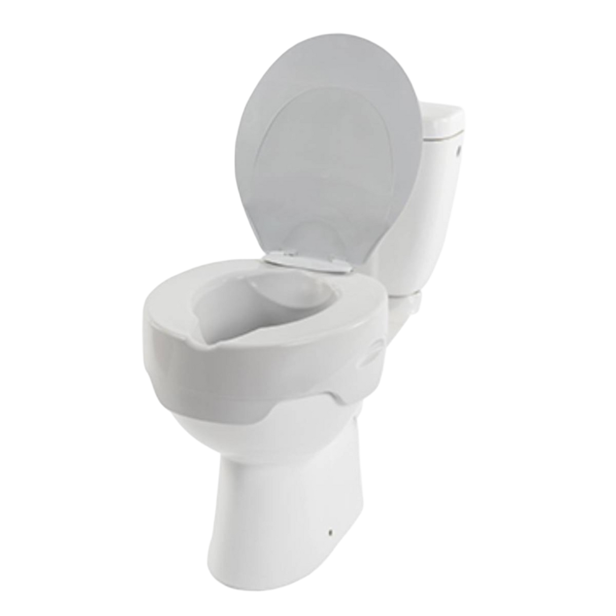 Réhausseur WC 10 cm Plastique avec couvercle