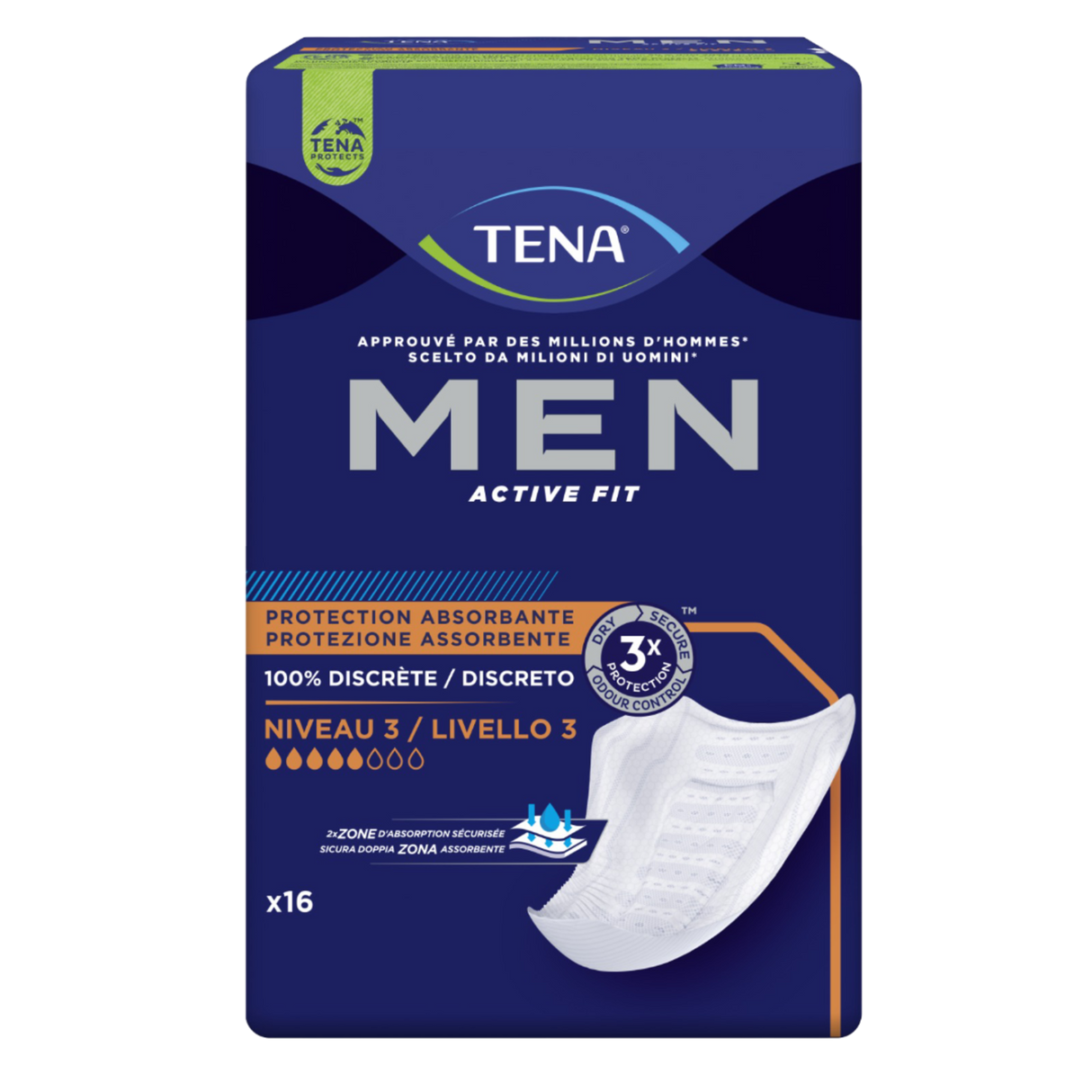 Tena Men Active Fit Niveau 3