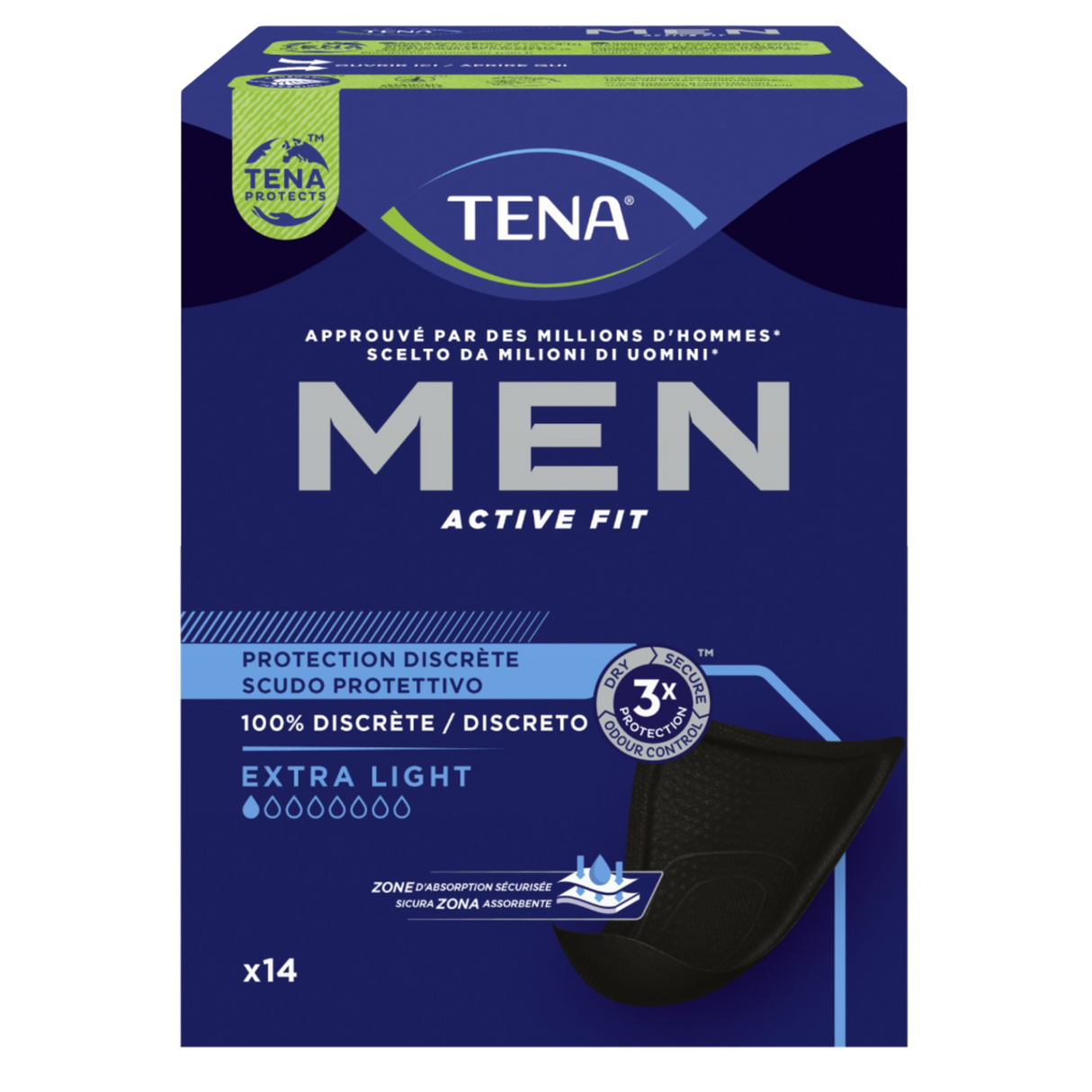 Tena Men Protection Discrète Extra Light