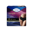 Présentation du produit Tena Silhouette Normal Noir taille basse M avec le packaging