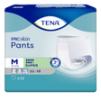Présentation du produit Tena Pants Super M avec le packaging