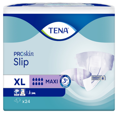 Présentation du produit Tena Slip Maxi XL avec le packaging