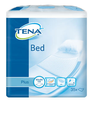 Présentation du produit Alèse Tena Bed Plus 60x90cm avec le packaging
