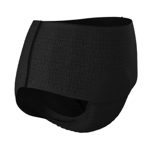 Présentation du produit Tena Silhouette Plus Noir taille haute M sans le packaging N°1