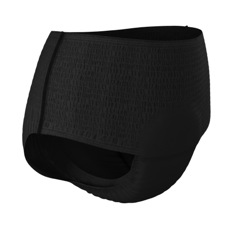 Présentation du produit Tena Silhouette Plus Noir taille haute M sans le packaging N°1