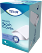 Présentation du produit Gants de toilette Tena Wash Gloves avec le packaging