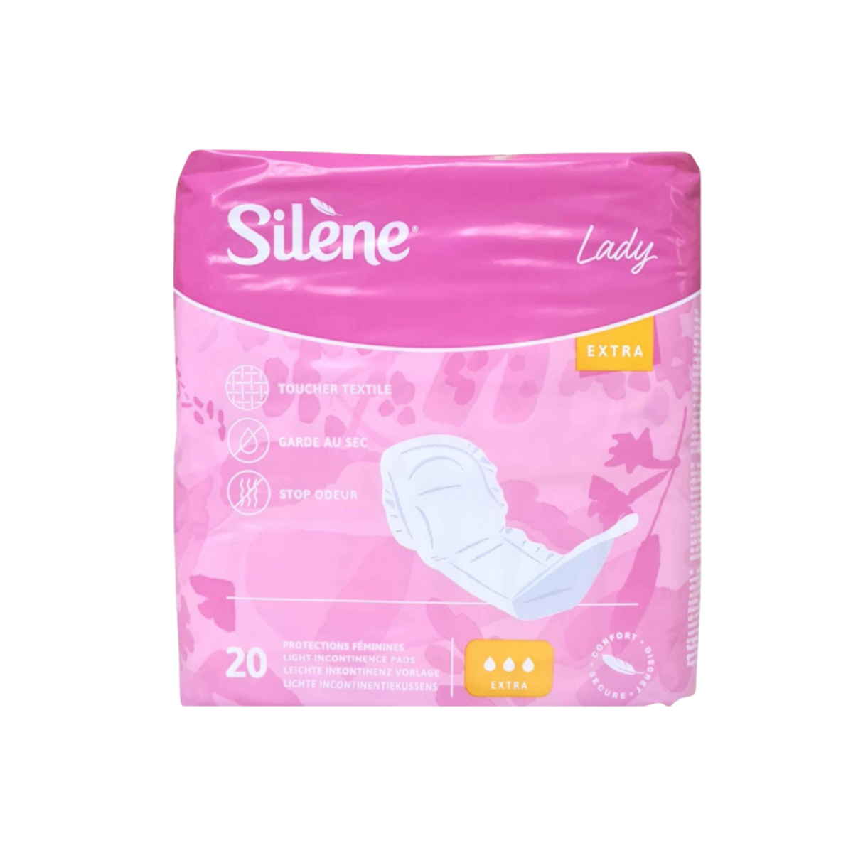 Présentation du produit Silène Lady Extra avec le packaging