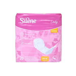 Présentation du produit Silène Lady Extra avec le packaging