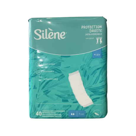 Présentation du produit Silène Protection Droite Intraversable Plus avec le packaging