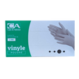 Présentation du produit Gants Vinyle poudrés CA Small (taille 6/7) avec le packaging
