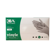 Présentation du produit Gants Vinyle poudrés CA Large (taille 8/9) avec le packaging