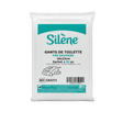Présentation du produit Gants de toilette Présavonnés, Silène avec le packaging