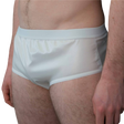 Présentation du produit Slip fermé blanc Achel Santé 100% Intraversable (T7) sans le packaging N°1