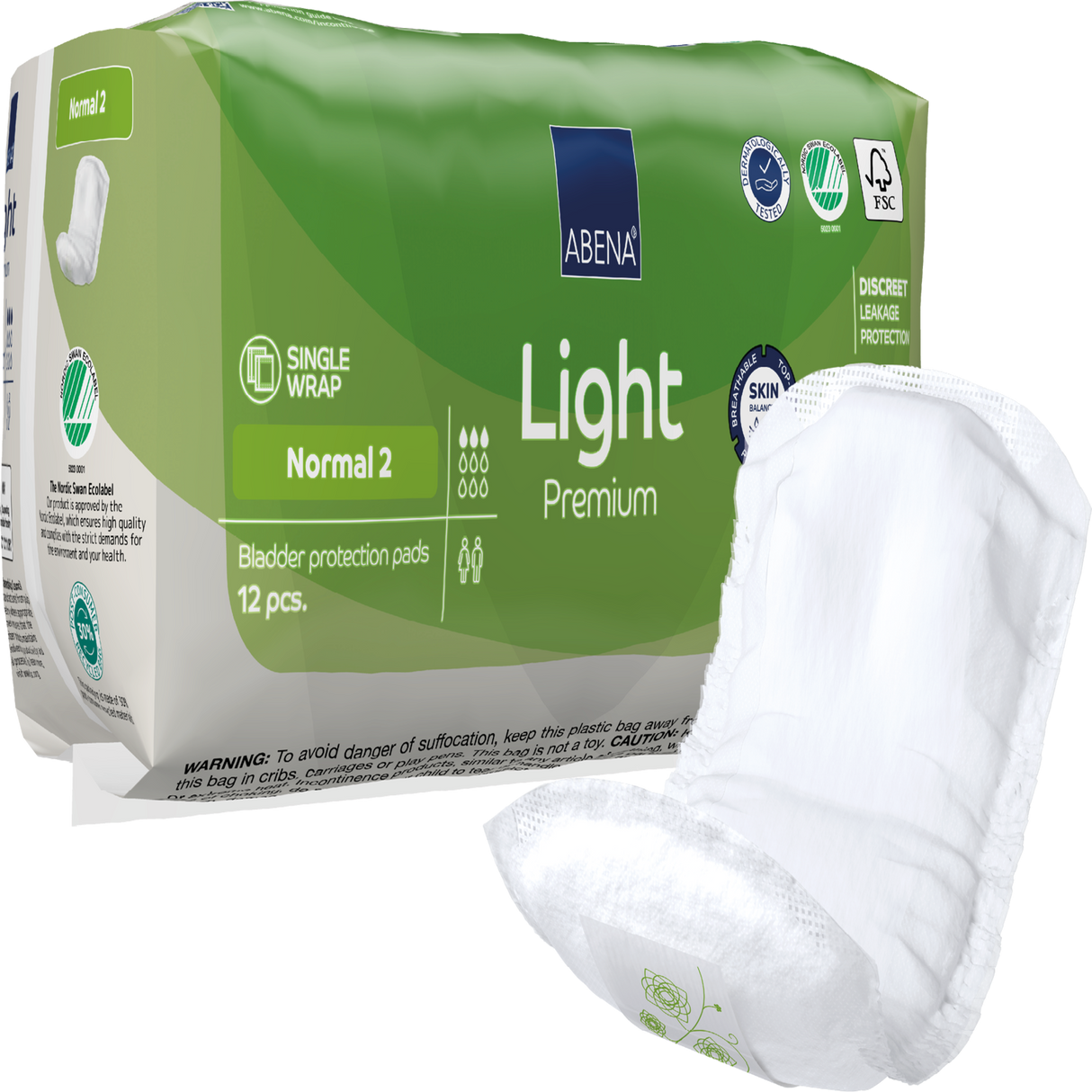 Présentation du produit Abena Light Normal 2 Premium sans le packaging N°1