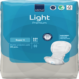 Présentation du produit Abena Light Super 4 Premium avec le packaging