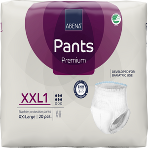 Présentation du produit Abena Pants XXL1 avec le packaging