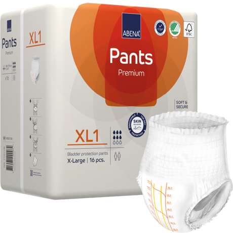Présentation du produit Abena Pants XL1 sans le packaging N°1