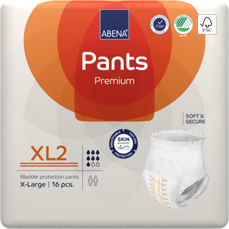 Présentation du produit Abena Pants XL2 avec le packaging