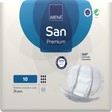 Présentation du produit Abena San 10 Premium avec le packaging
