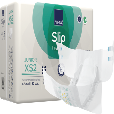 Présentation du produit Abena Slip Premium Junior XS2 sans le packaging N°1