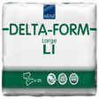Présentation du produit Abena Slip plastifié Delta-Form L1 avec le packaging