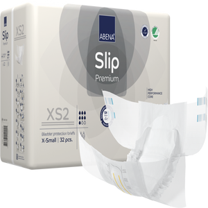 Présentation du produit Abena Slip Premium XS2 sans le packaging N°1
