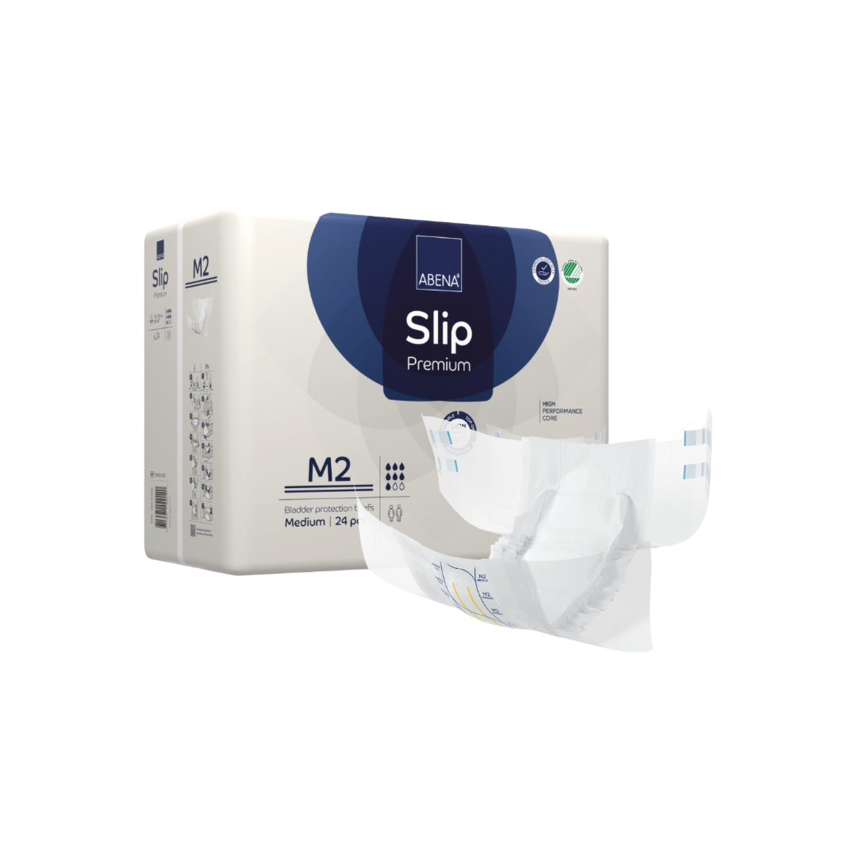 Présentation du produit Abena Slip Premium M2 sans le packaging N°1