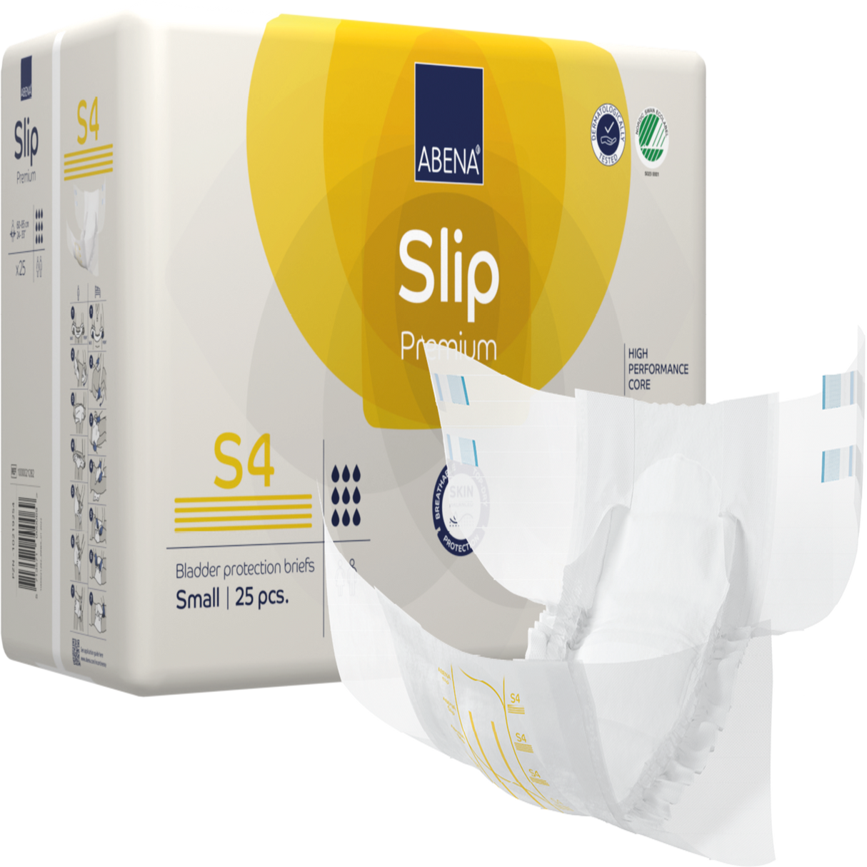 Présentation du produit Abena Slip Premium S4 sans le packaging N°1