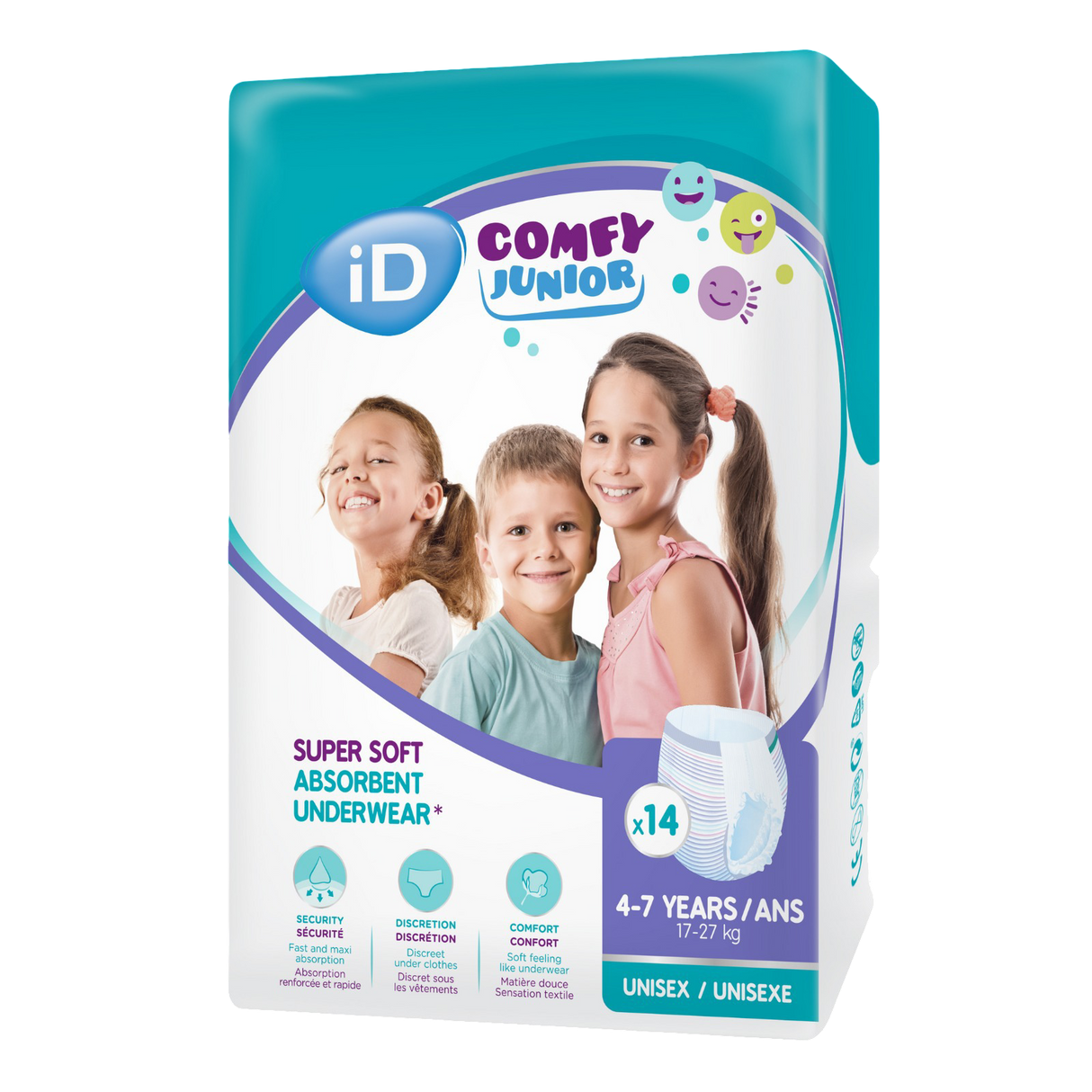 ID Comfy Junior Pants 4-7 ans (17-27 kg)