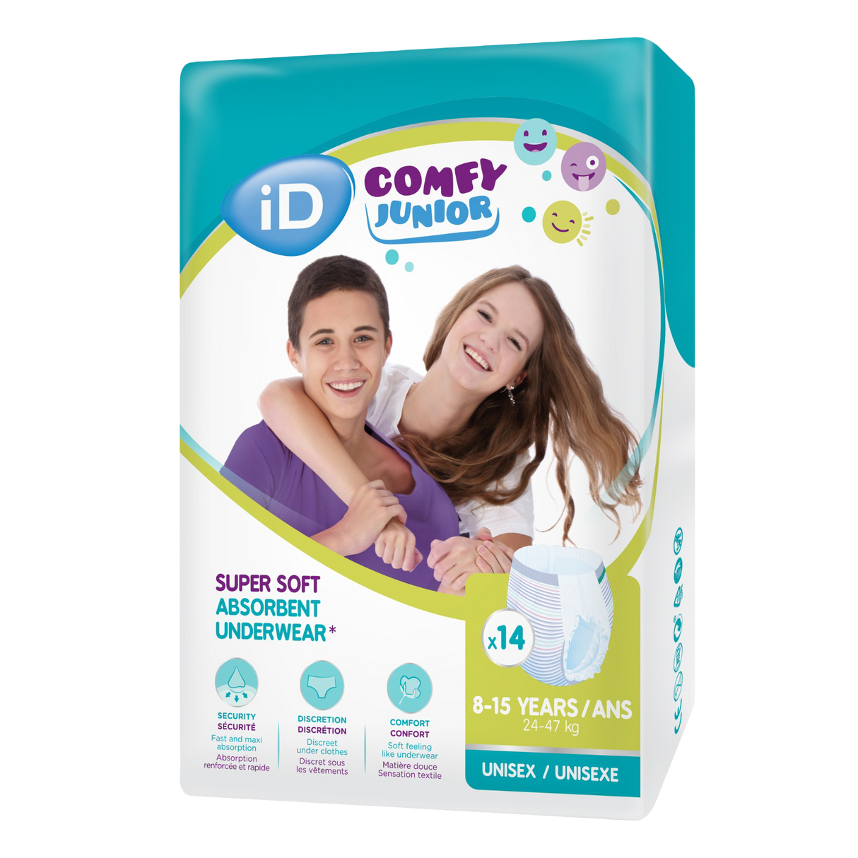 ID Comfy Junior Pants 8-15 ans (24-47 kg)