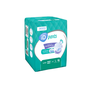 Présentation du produit ID Pants Super L avec le packaging
