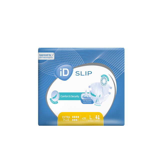 Présentation du produit ID Slip Extra Plus L avec le packaging