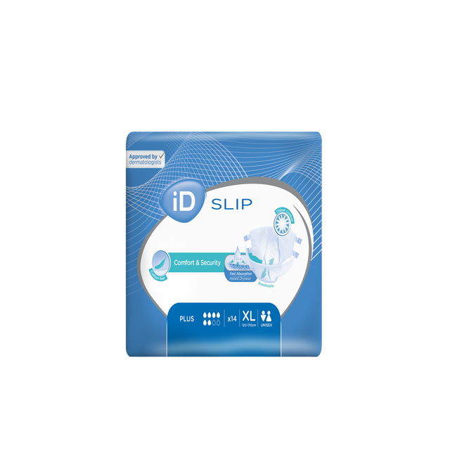 Présentation du produit ID Slip Plus XL avec le packaging