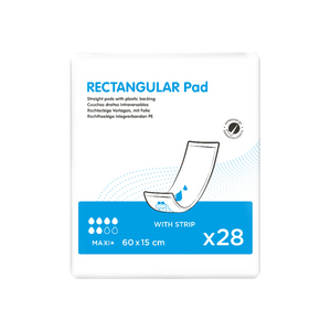 Présentation du produit ID Rectangular Pad Intraversable avec bande adhésive avec le packaging