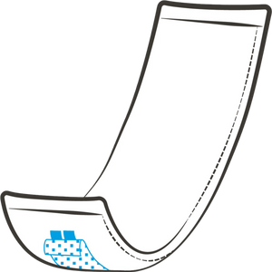 Présentation du produit ID Rectangular Pad Intraversable avec bande adhésive sans le packaging N°1