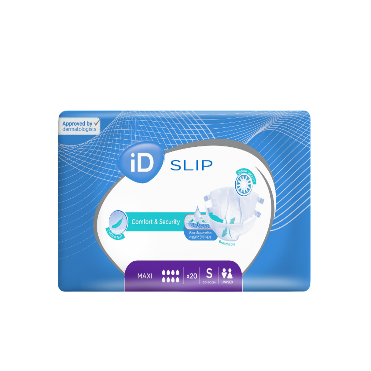 Présentation du produit ID Slip Maxi S avec le packaging