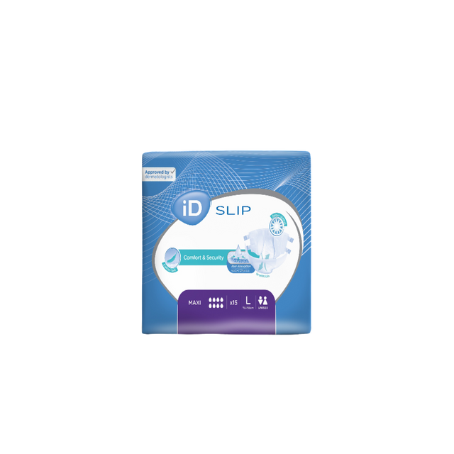 Présentation du produit ID Slip Maxi L avec le packaging