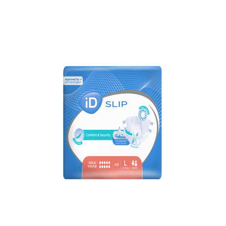 Présentation du produit ID Slip Maxi Prime L avec le packaging