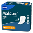 Présentation du produit Molicare Premium Men Pad (4 gouttes) avec le packaging