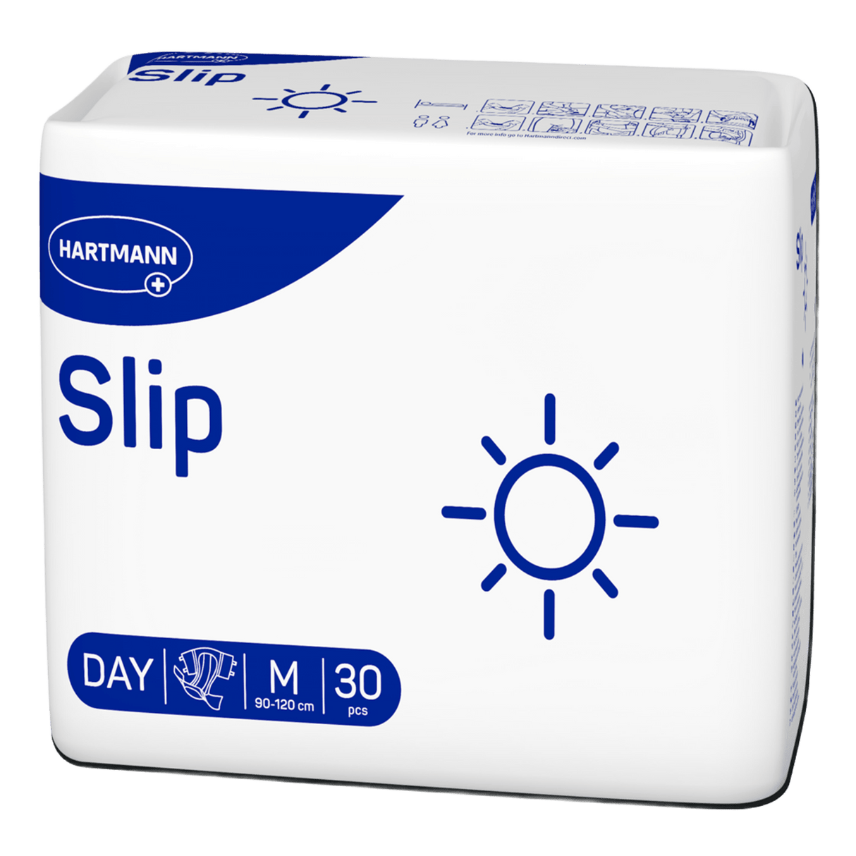 Présentation du produit MoliCare Slip Day M avec le packaging