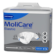 Présentation du produit MoliCare Premium Elastic (10 gouttes) XL avec le packaging