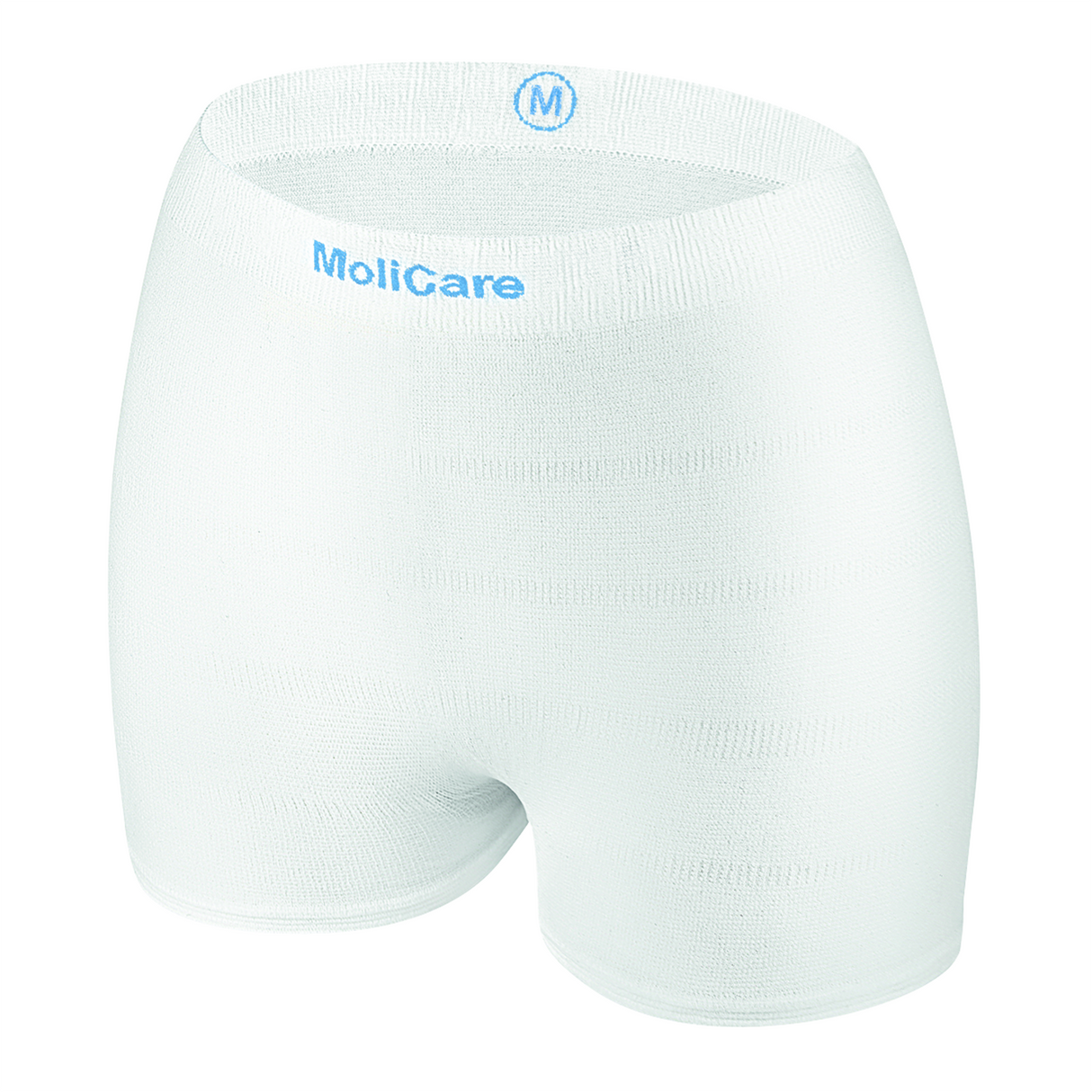 Présentation du produit Slips de maintien Molicare Fixpants M, sans le packaging N°1