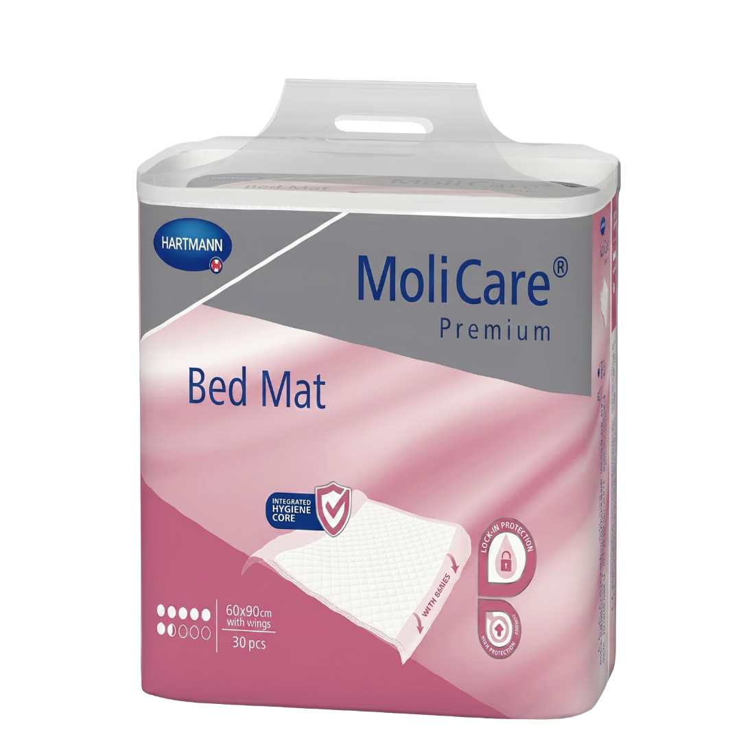 Molicare Premium Bed Mat (7 gouttes) 60x90cm avec rabats